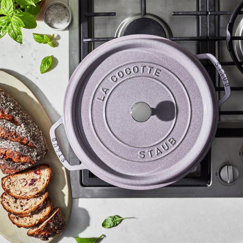 Staub ® 5.5-Qt. Lilac Round Cocotte - image 5 of 10