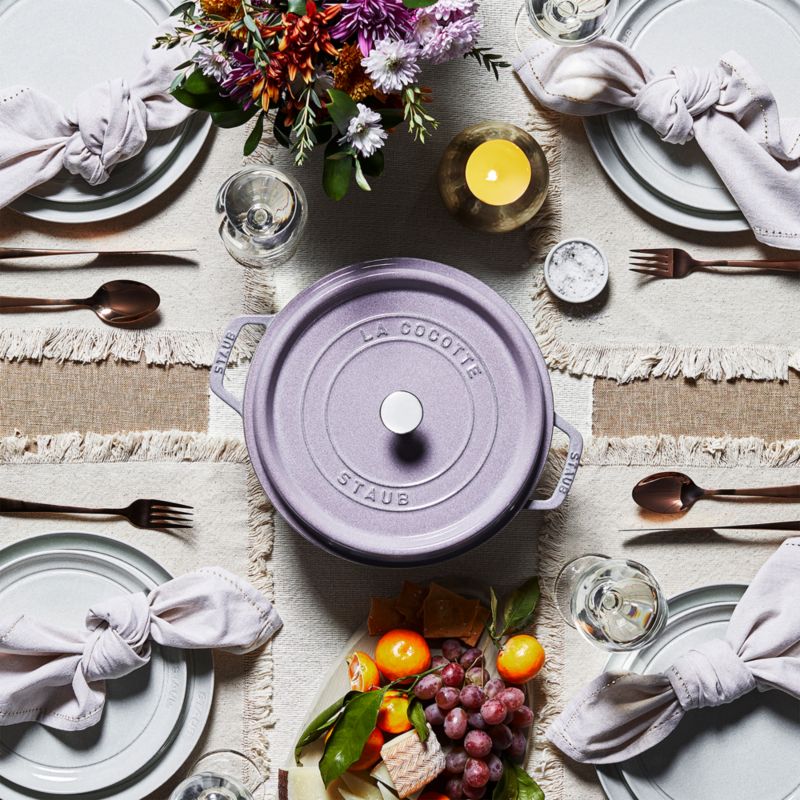 Staub ® 5.5-Qt. Lilac Round Cocotte - image 1 of 10