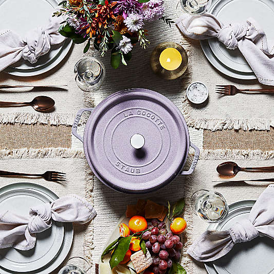 Staub ® 5.5-Qt. Lilac Round Cocotte