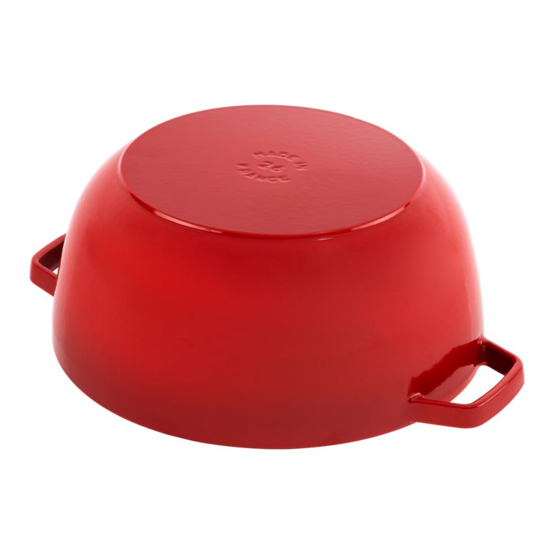 Staub ® Cherry 5-Qt. French Oven with Horse Lid - image 3 of 5