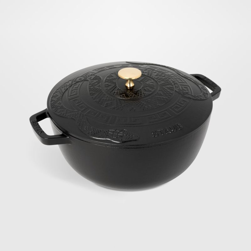 Staub ® Matte Black 5-Qt. French Oven with Snake Lid - image 0 of 8