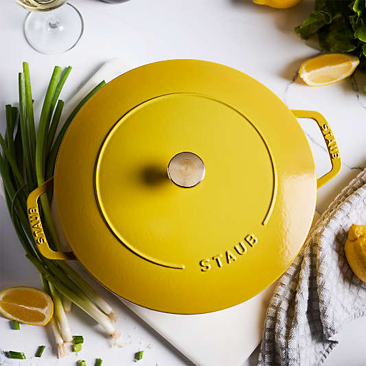 Staub ® Citron Cast Iron 5-Qt. Essential French Oven