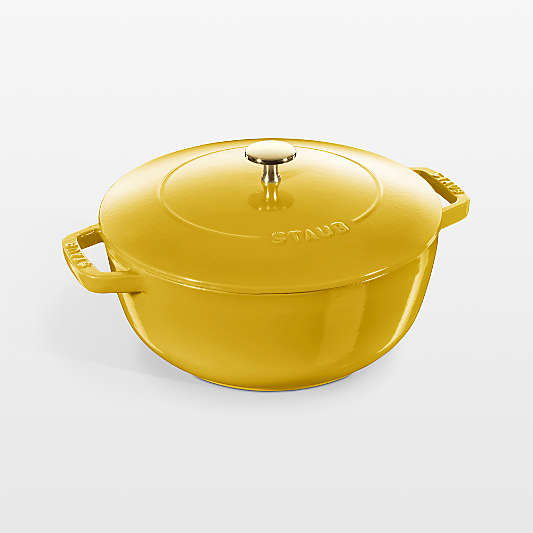 Staub ® Citron Cast Iron 5-Qt. Essential French Oven