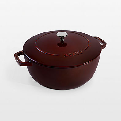 View Staub ® Grenadine Cast Iron 5-Qt. Essential French Oven details