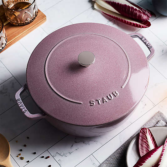 Staub ® Lilac Cast Iron 5-Qt. Essential French Oven