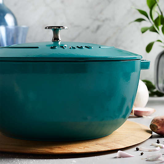 Staub ® Turquoise Cast Iron 5-Qt. Essential French Oven