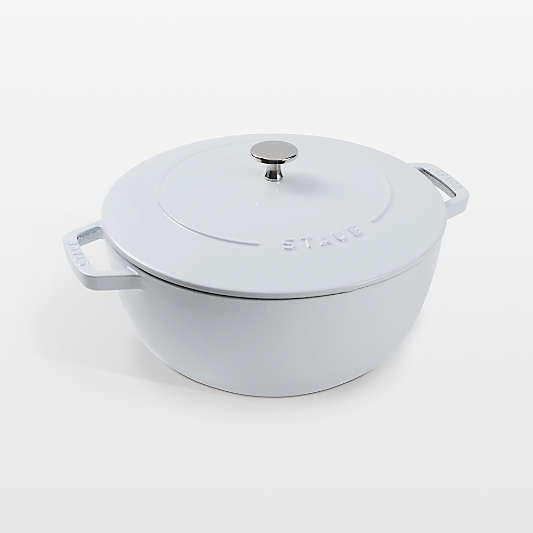 Staub ® White Cast Iron 5-Qt. Essential French Oven