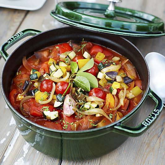 Staub ® 7-Qt Basil Round Cocotte