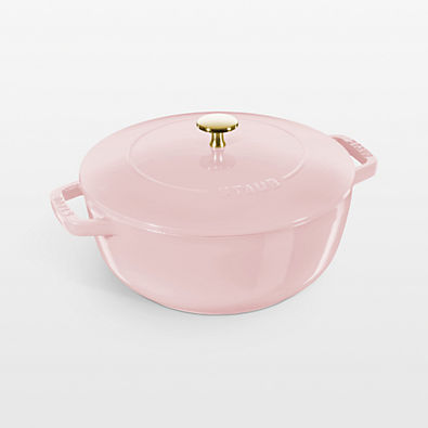 View Staub ® Peony Pink Cast Iron 5-Qt. Essential French Oven details
