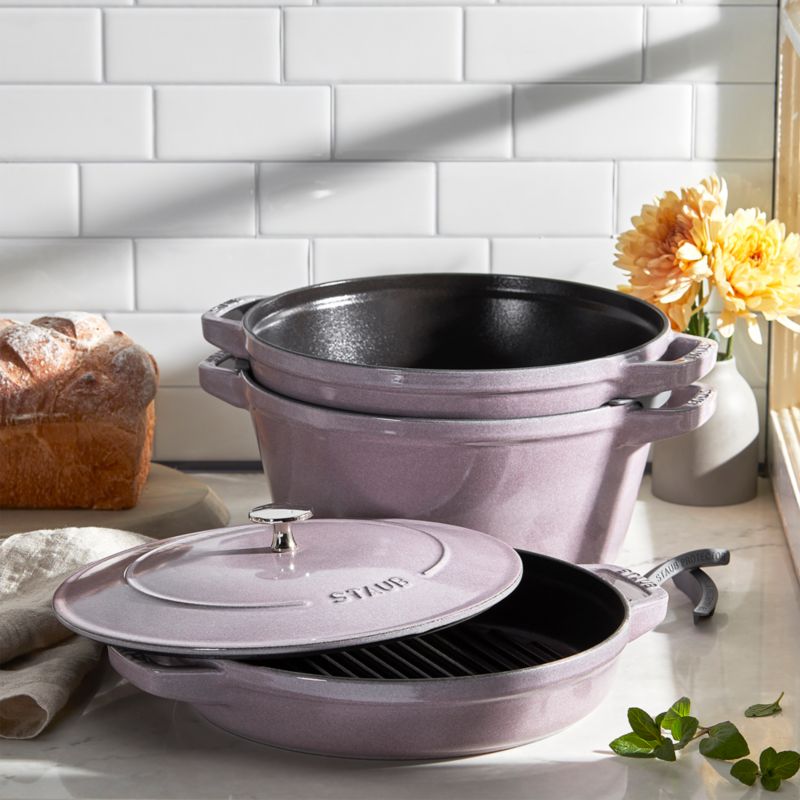 Staub ® Lilac 4-Piece Stackable Cookware Set - image 1 of 11