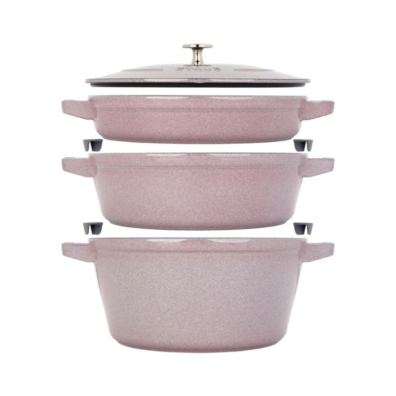 Staub ® Lilac 4-Piece Stackable Cookware Set - image 8 of 11