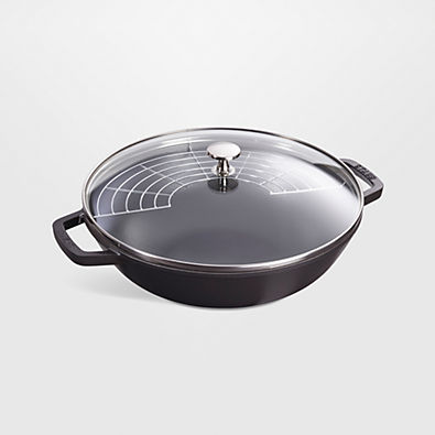 View Staub ® Matte Black 4.5-Qt. Perfect Pan details