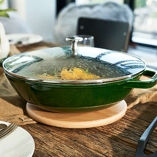 Staub ® Matte Basil 4.5-Qt. Perfect Pan