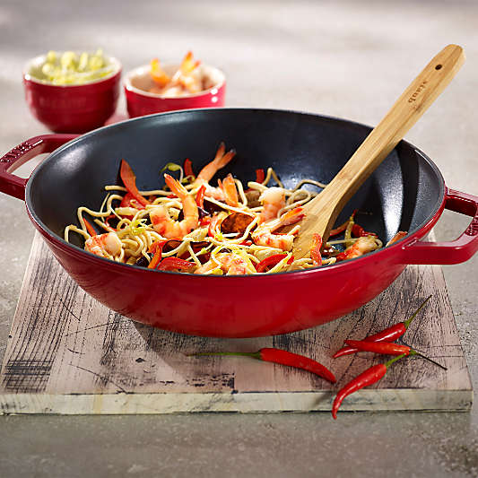 Staub ® Matte Cherry 4.5-Qt. Perfect Pan