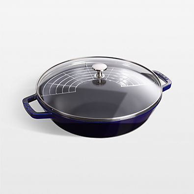 View Staub ® Dark Blue 4.5-Qt. Perfect Pan details