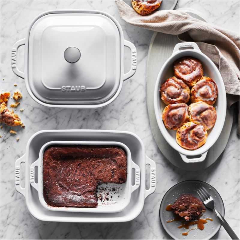 Staub Ceramics White 5-Piece Bakeware Set - image 2 of 4