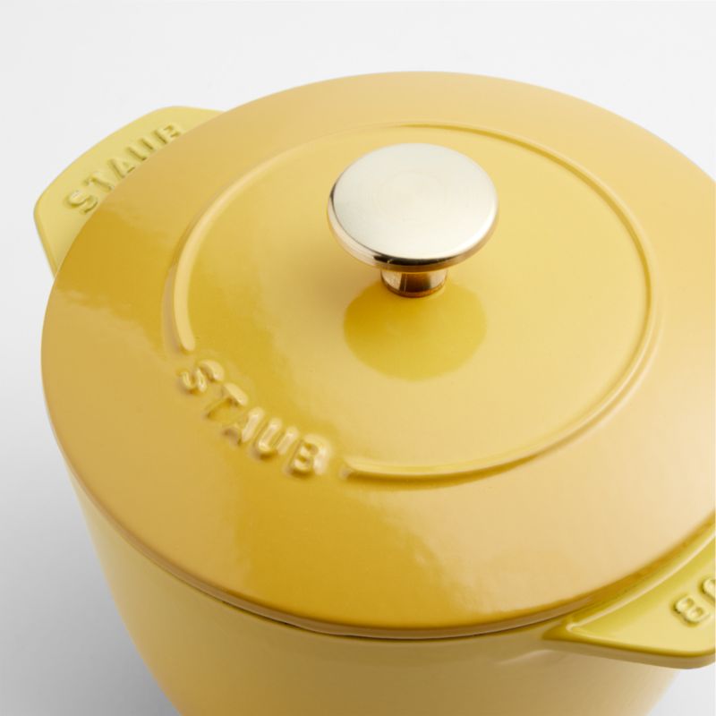 Staub ® 1.5-Qt. Citron Petite French Oven - image 6 of 11