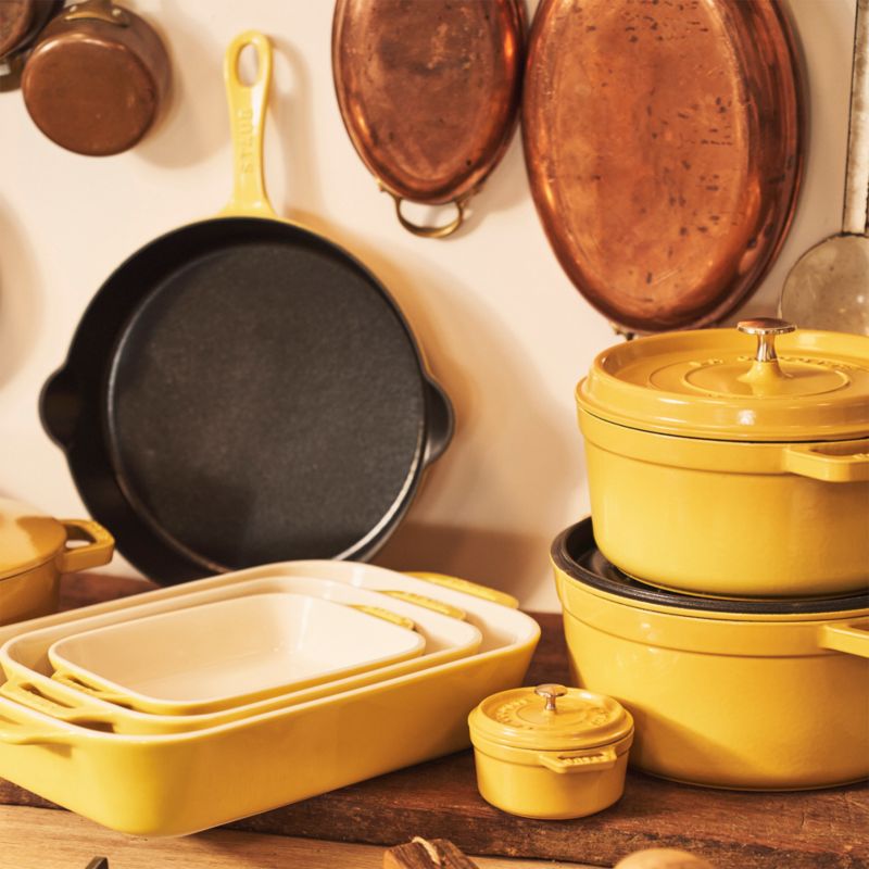 Staub Citron Mini Cocottes, Set of 3 - image 1 of 6