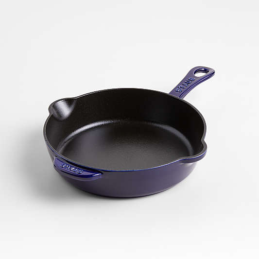 Staub ® 8.5" Dark Blue Deep Skillet