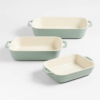 Staub Ceramics 3-piece Rectangular Baking Dish Set & Reviews