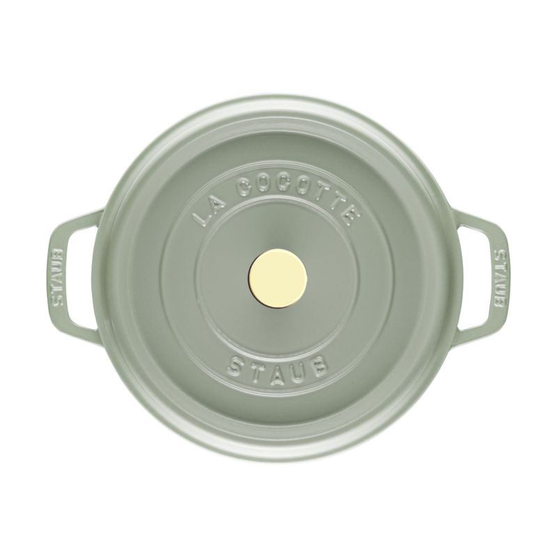 Staub ® 4-Qt Eucalyptus Round Cocotte - image 6 of 7