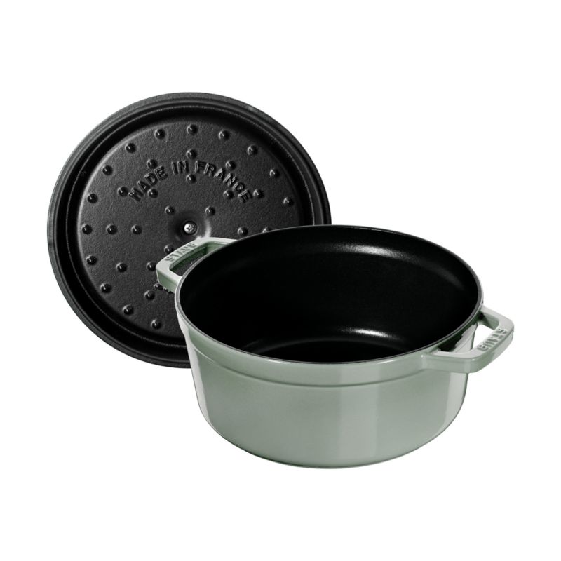 Staub ® 4-Qt Eucalyptus Round Cocotte - image 4 of 7