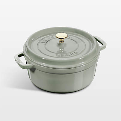 Staub ® 4-Qt Eucalyptus Round Cocotte