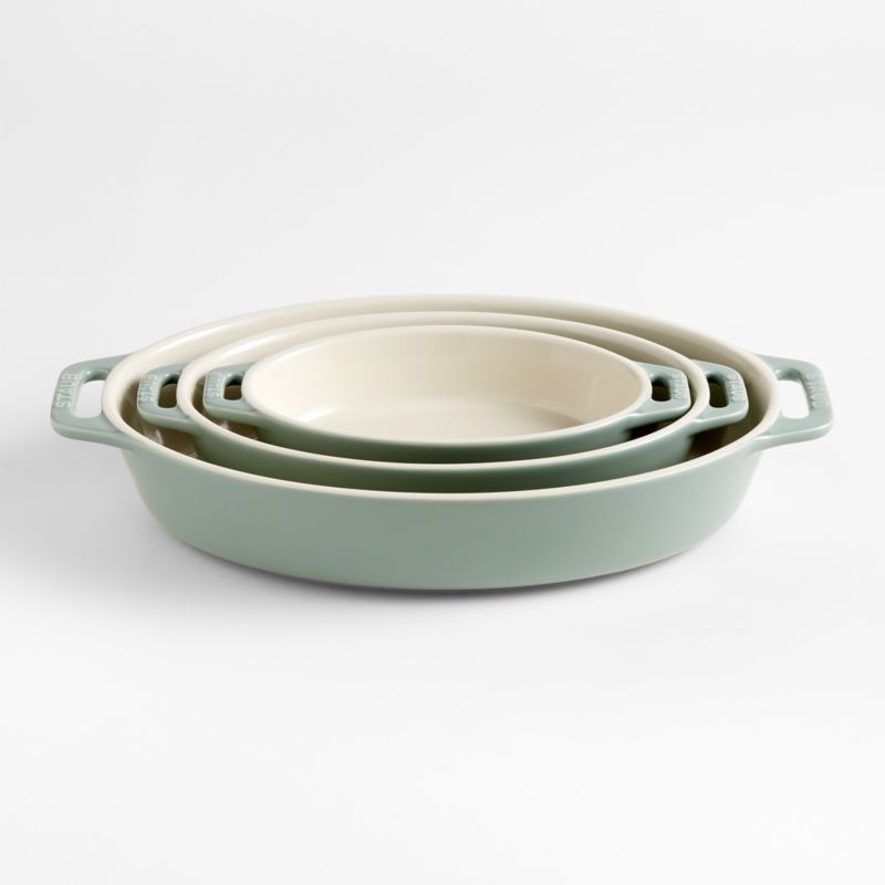 Staub ® Eucalyptus Oval Bakers, Set of 3 - image 4 of 7