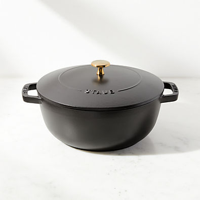 View Staub Essential ® Matte Black 3.75-Qt. French Oven details