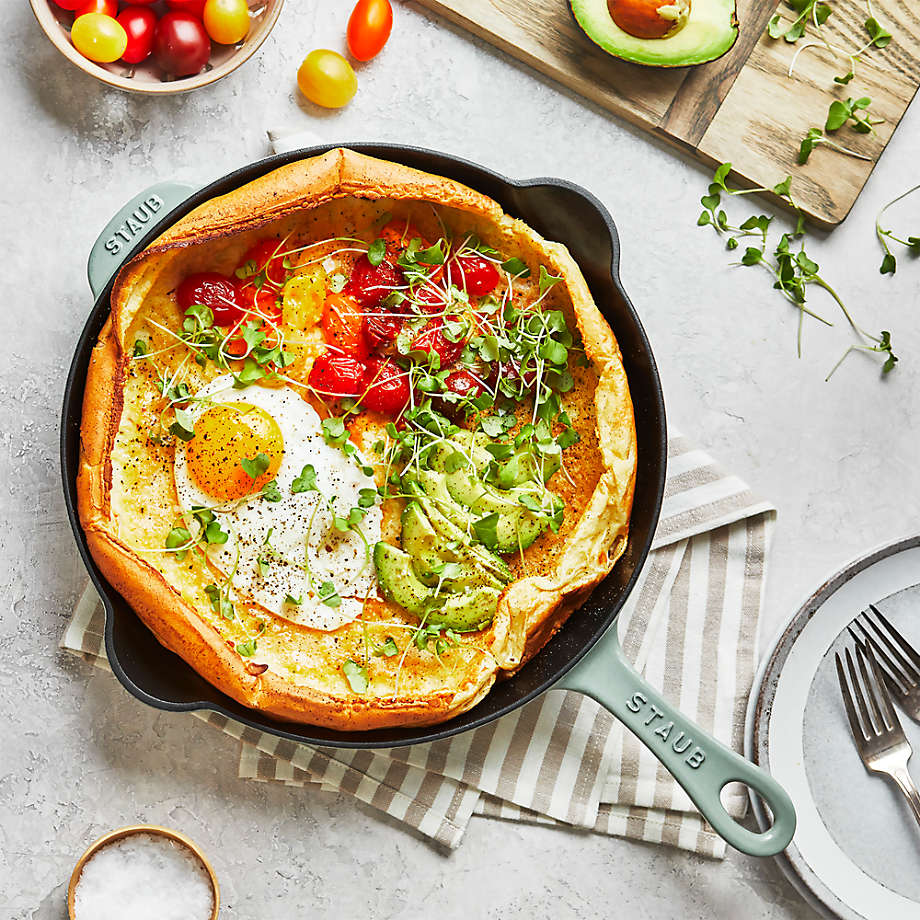 Staub 12” Enameled Cast Iron Skillet