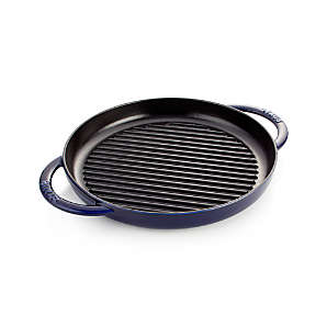 Crate&Barrel Cast Iron Shrimp Grill Pan » Gadget Flow