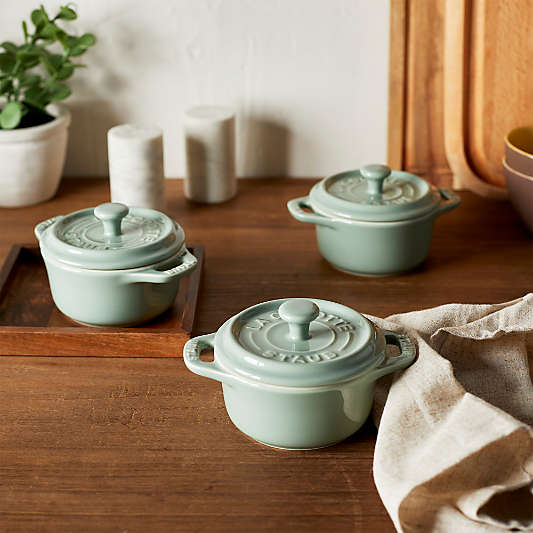 Staub ® Eucalyptus Mini Cocottes, Set of 3