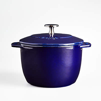 Staub Grenadine 1.5-Qt. Petite French Oven + Reviews | Crate & Barrel