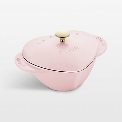 View Staub ® 1.75-Qt. Peony Heart Cocotte details