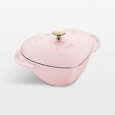 Staub ® 1.75-Qt. Peony Heart Cocotte