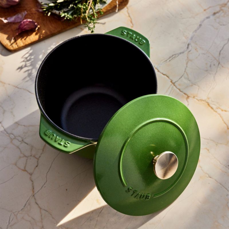 Staub ® 1.5-Qt. Pistachio Petite French Oven - image 2 of 4