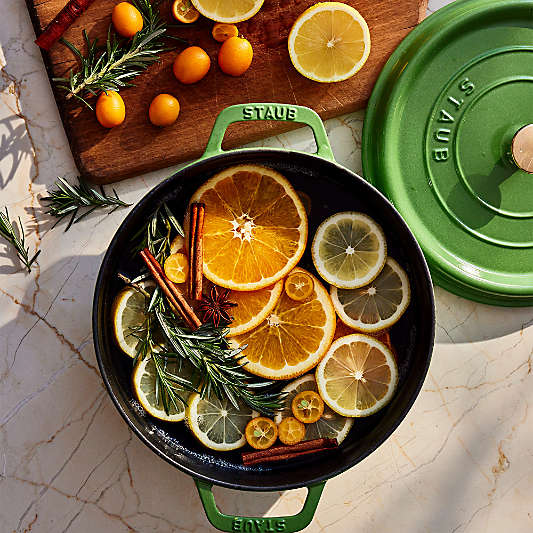 Staub Pistachio 5.5-Qt Round Cocotte