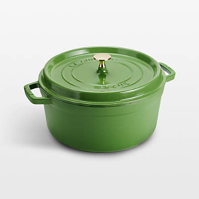 Staub Pistachio 5.5-Qt Round Cocotte