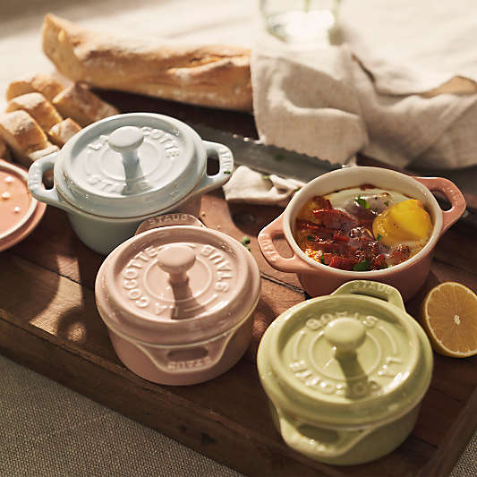 Staub ® Pastels 6-Piece Ceramic Mini Cocottes Set