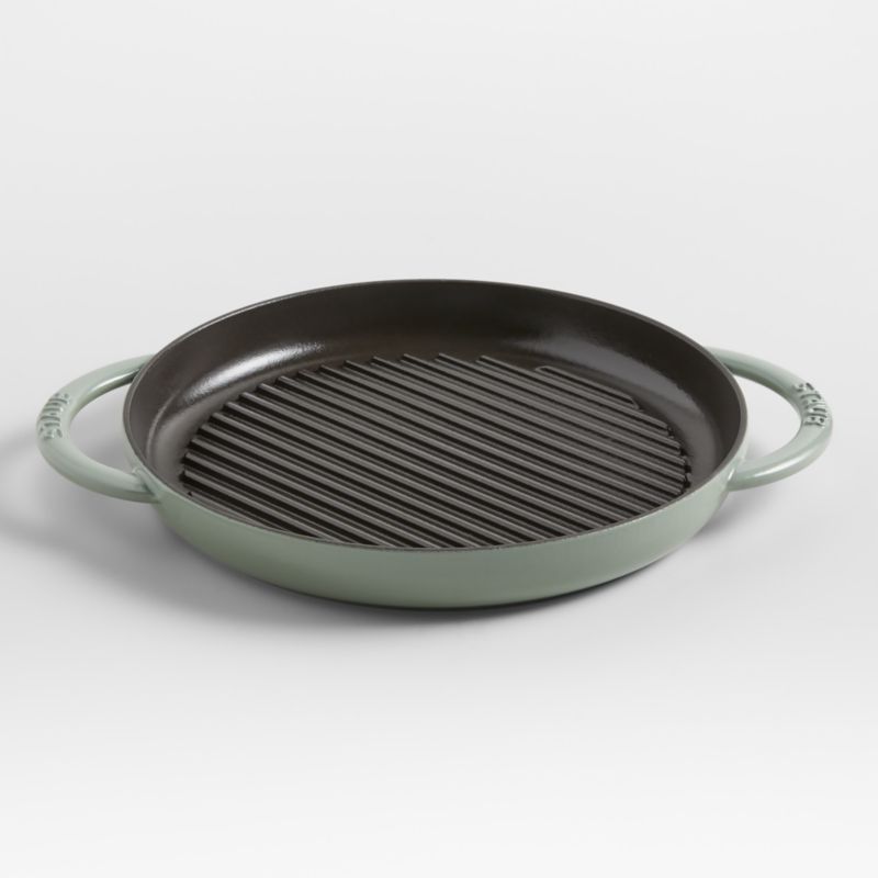 Staub Eucalyptus 10 Pure Grill | Crate & Barrel