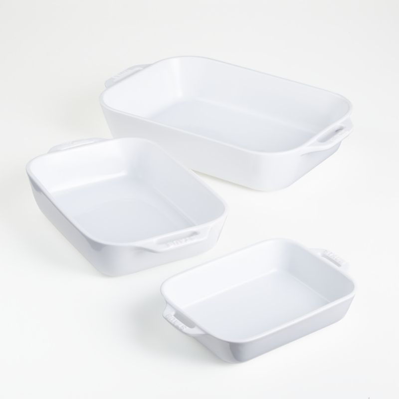 Rectangular Baking Dish (White), Staub