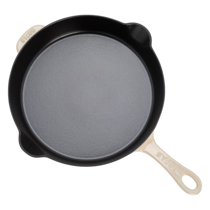 Staub ®  11" Sesame Enameled Cast Iron Traditional Deep Skillet - image 7 of 9