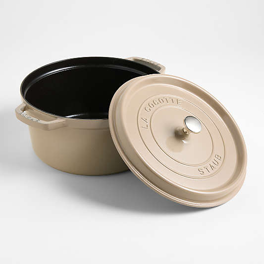 Staub ® Sesame 7-Qt. Round Cocotte