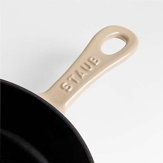 Staub ® 8.5" Sesame Enameled Cast Iron Traditional Deep Skillet