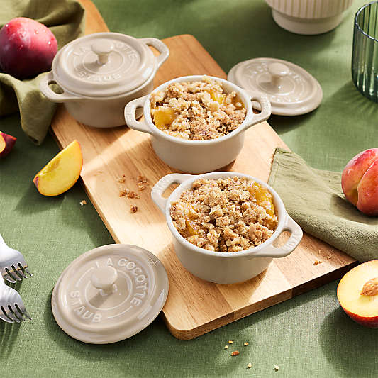 Staub ® Sesame Mini Cocottes, Set of 3