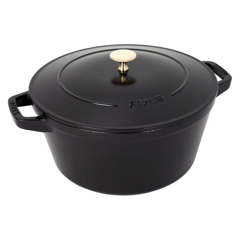 Staub ® Matte Black 4-Piece Stackable Cookware Set