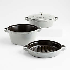 Staub Cast Iron Stackable Set · 4 Piece Set