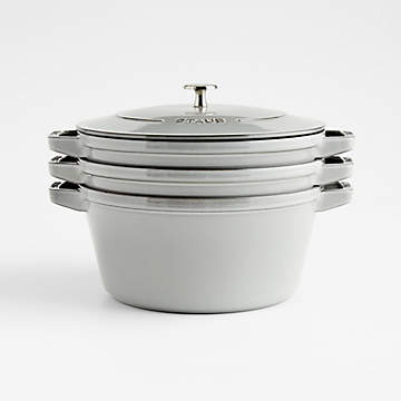 Staub 1123118 Coq AU VIN Cocotte, 31 cm, Graphite Grey