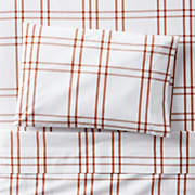 Stax Almond Brown Yarn-Dyed Organic Cotton Toddler Duvet Cover
