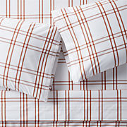 Stax Almond Brown Yarn-Dyed Organic Cotton Kids Full Sheet Set